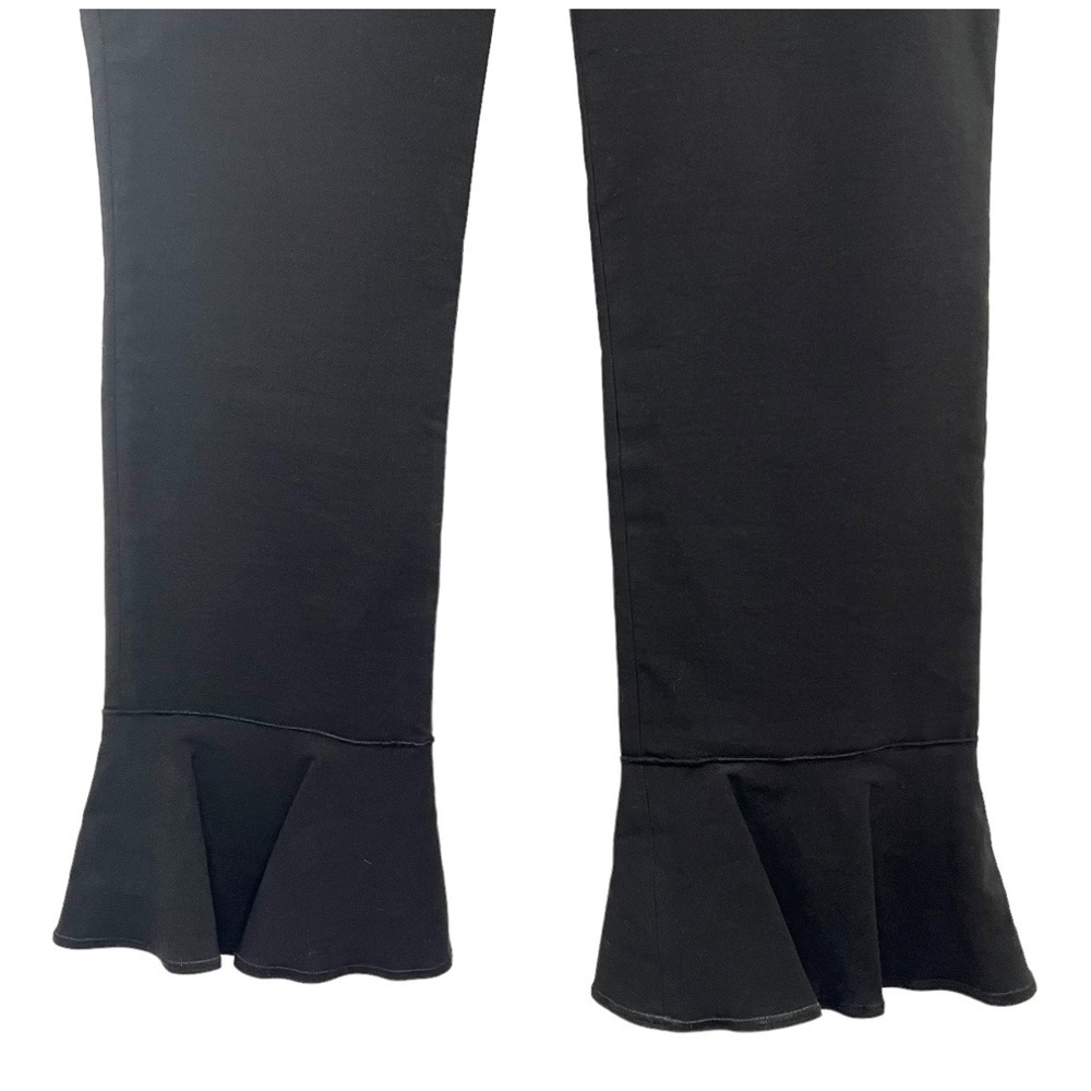 Isabel Marant Hunter Black Ruffle Hem Pants 44 - Picture 7 of 12